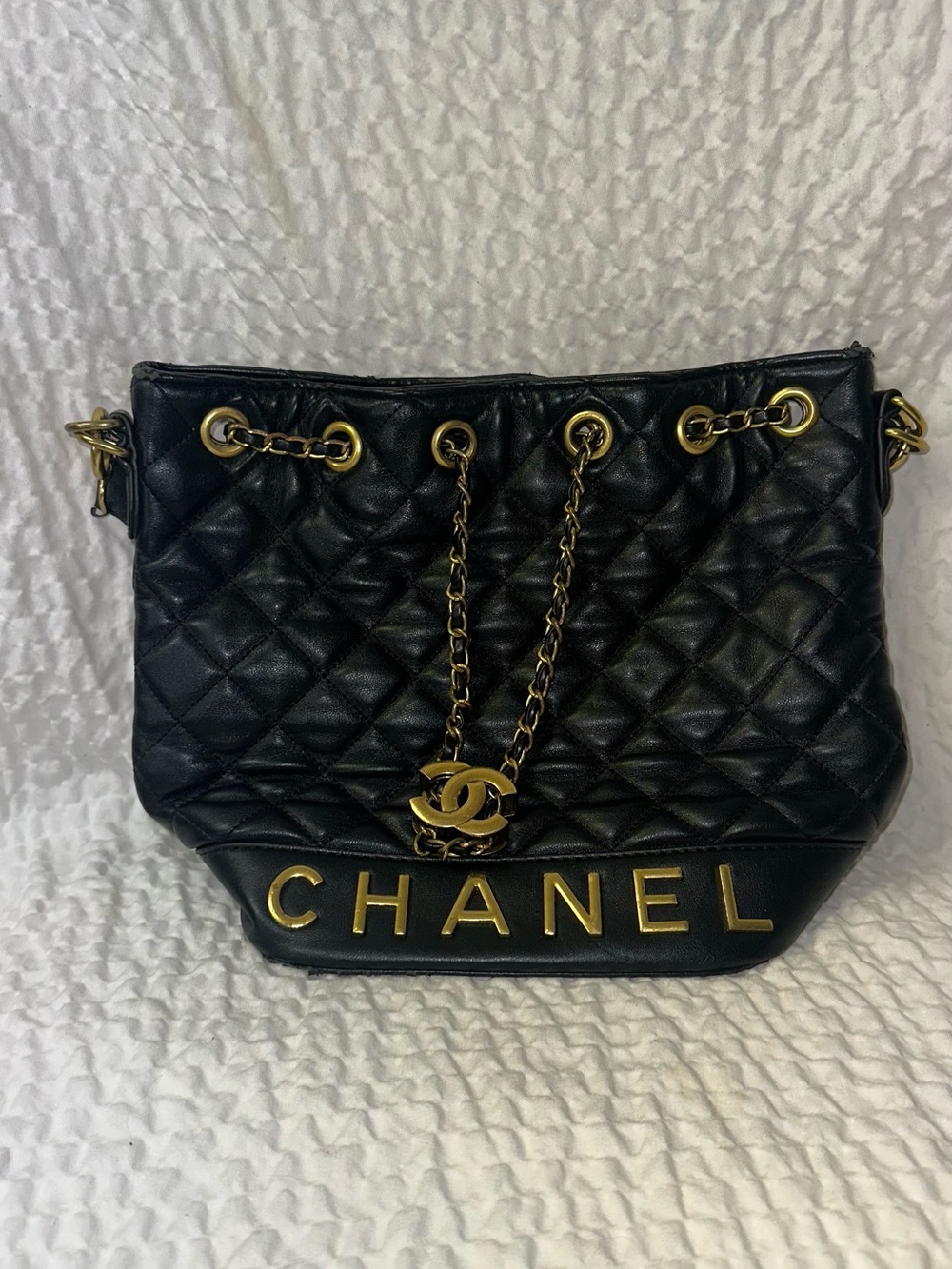 Chanel Drawstring Purse